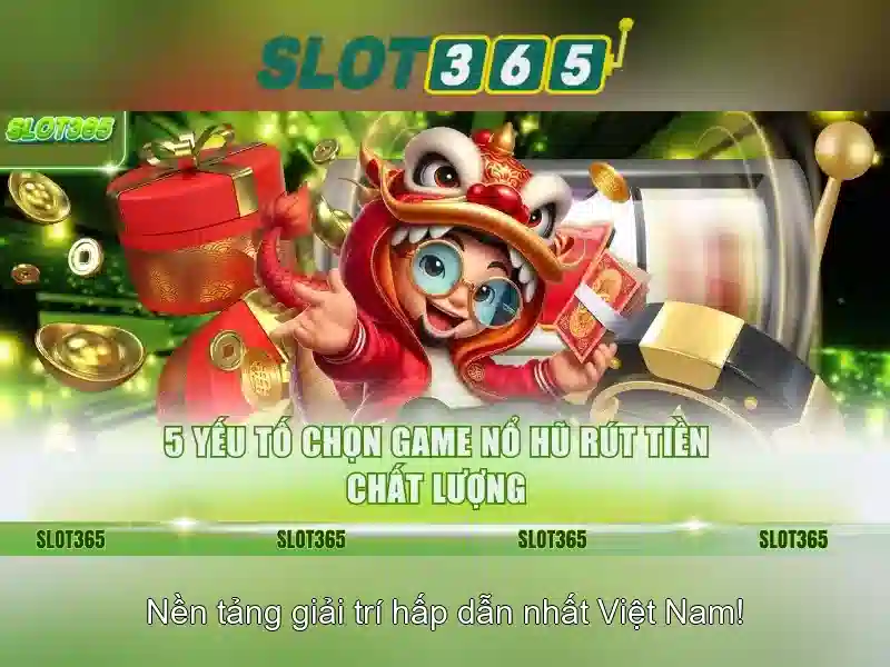 Các trò chơi nổi bật tại Slot365