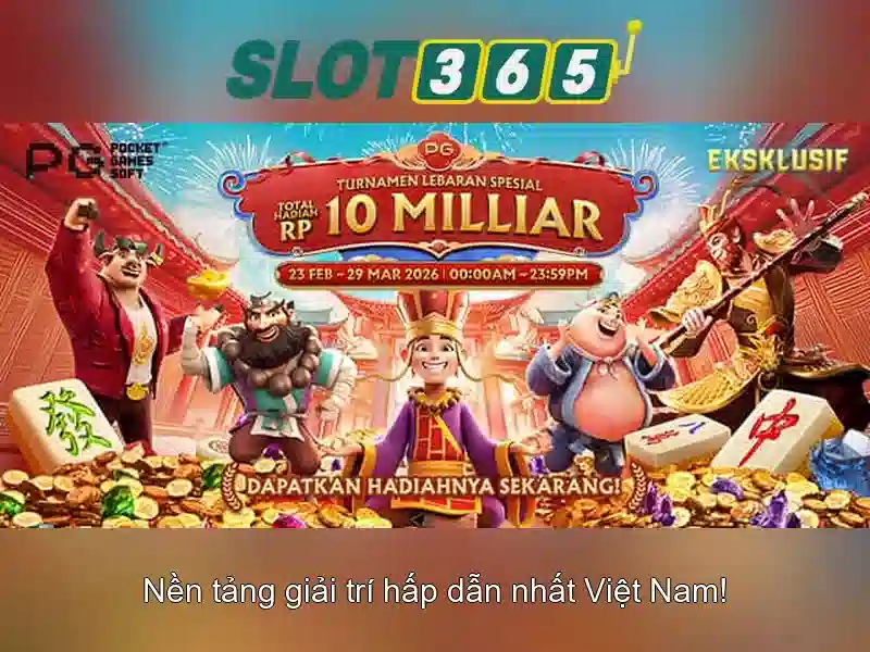 Slot365: Trải nghiệm trò chơi máy xè trực tuyến đỉnh cao