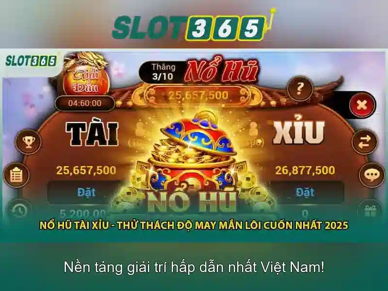 Slot365: Trải nghiệm slot trực tuyến uy tín